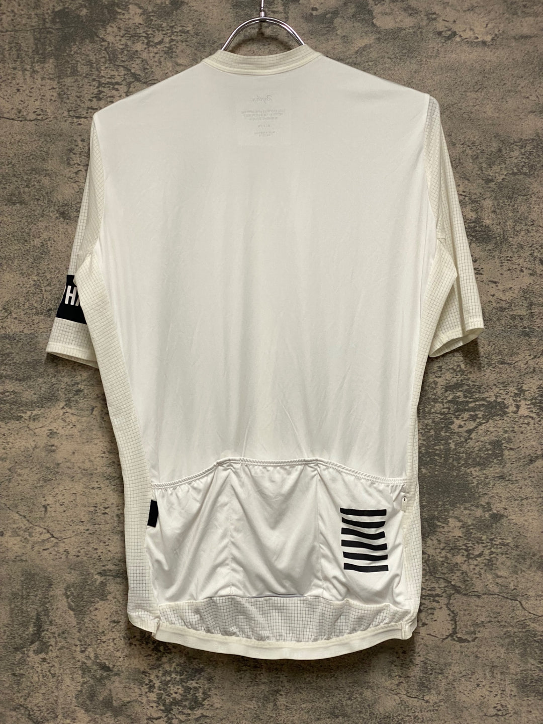 KE794 ラファ Rapha PRO TEAM FLYWEIGHT JERSEY 半袖 サイクルジャージ 白 M