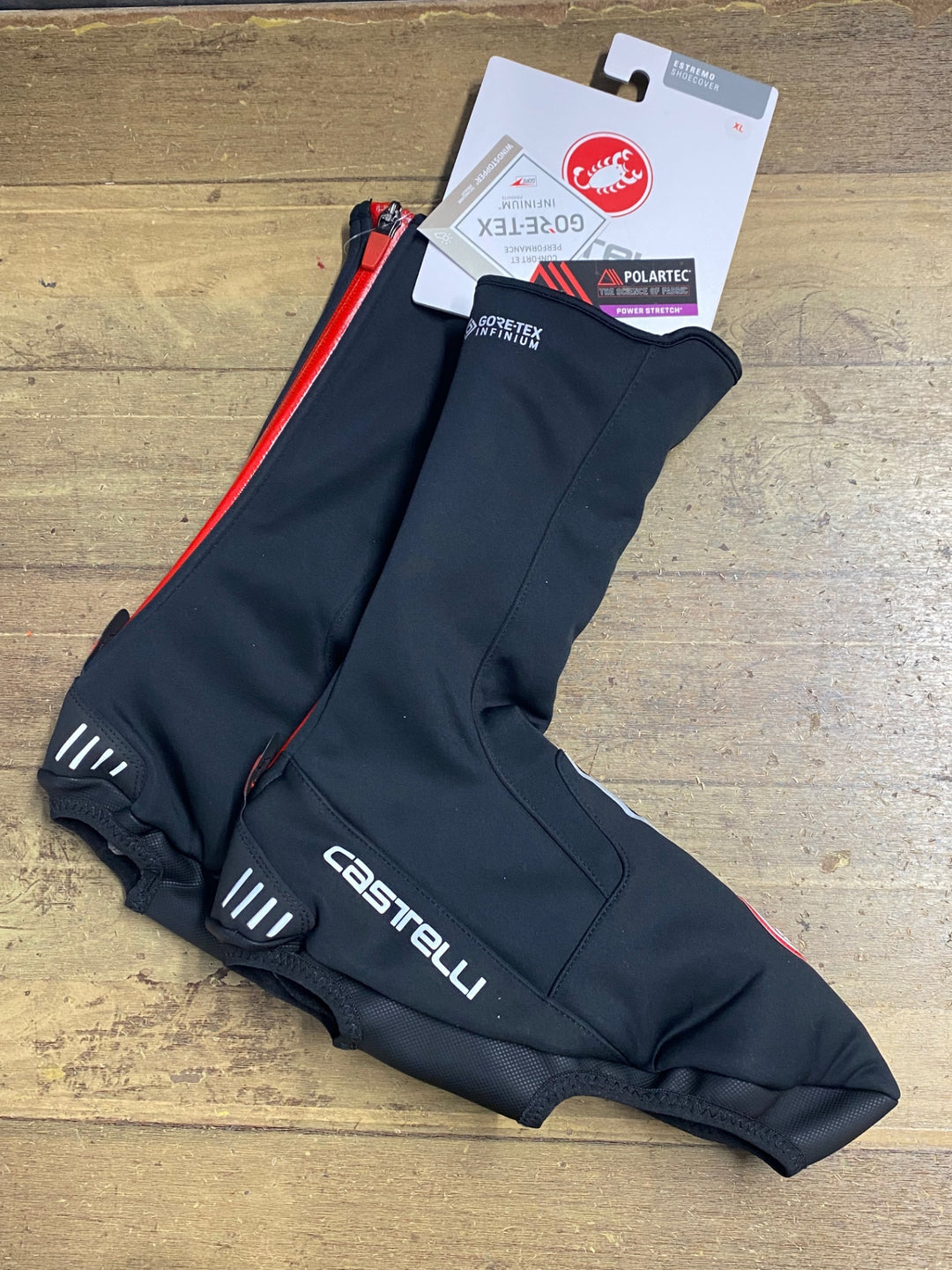 KN708 カステリ CASTELLI ESTREMO SHOECOVER シューズカバー XL