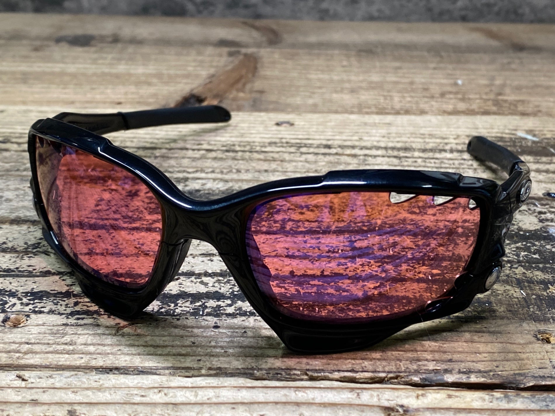 JN143 オークリー OAKLEY Racing Jacket サングラス アイウェア 黒