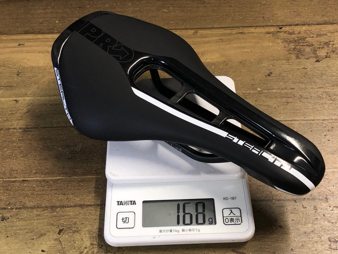KL993 シマノ SHIMANO PRO STEALTH サドル 黒 カーボンレール
