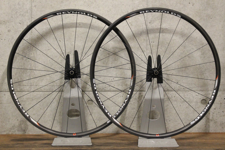 レイノルズ REYNOLDS KOM カーボン チューブラー ホイールセット シマノ10S 【福岡店】