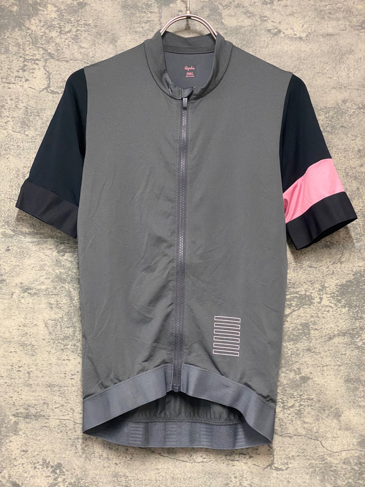 KH661 ラファ Rapha PRO TEAM TRAINING JERSEY 半袖 サイクルジャージ グレー S