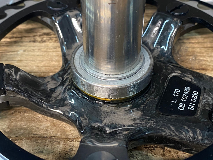 JR304 CAMPAGNOLO CENTAUR CARBON FC12CE040C クランクセット 170mm 50/34T POWER TORQUE 10S