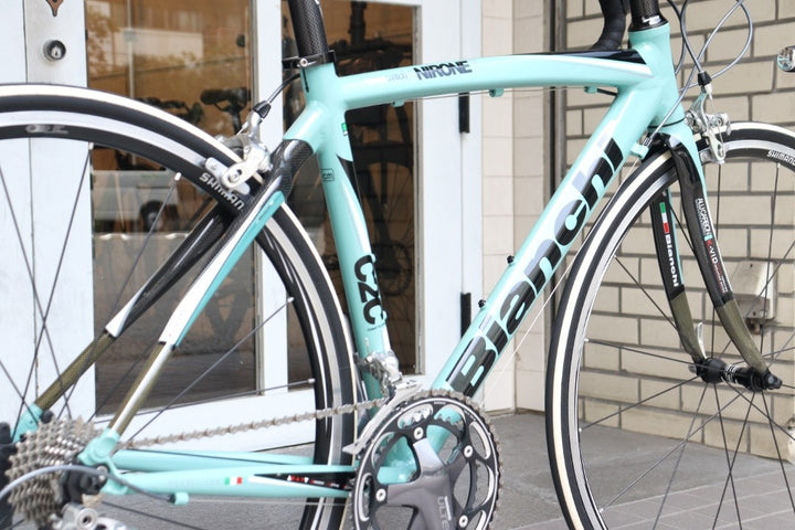 ビアンキ Bianchi ビア ニローネ Via NIRONE 7 C2C 2009モデル シマノ アルテグラ 6600 10S アルミ ロードバイク 【横浜店】