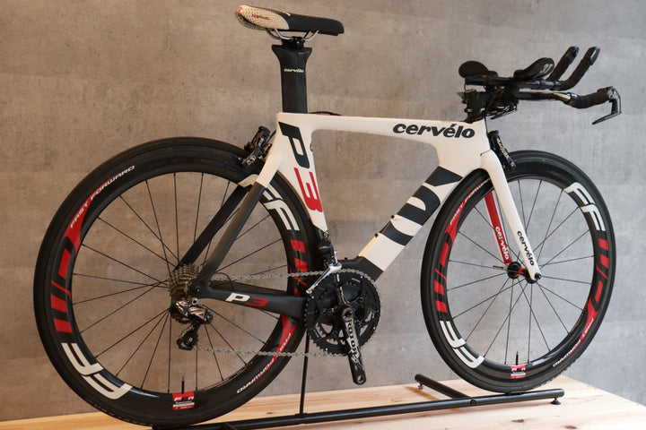 【訳あり】 サーヴェロ CERVELO P3 2014モデル 48サイズ アルテグラ 6870 MIX 11S Di2 カーボン トライアスロンバイク TTバイク 【さいたま浦和店】