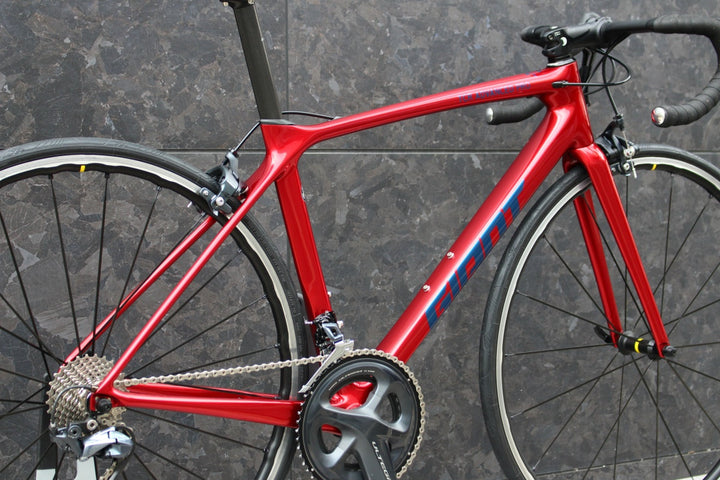 決算SALE ジャイアント GIANT TCR ADVANCED PRO 2017モデル Sサイズ シマノ アルテグラ R8000 11S カーボン ロードバイク 【福岡店】