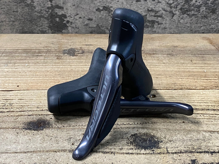 JS721 シマノ SHIMANO アルテグラ ULTEGRA ST-R8170 STIレバー 左右セット 2x12S 油圧 Di2 動作確認済