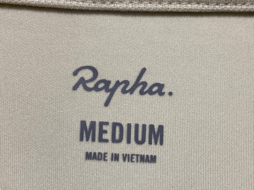 KM067 ラファ Rapha MEN'S CORE JERSEY 半袖 サイクルジャージ ベージュ S