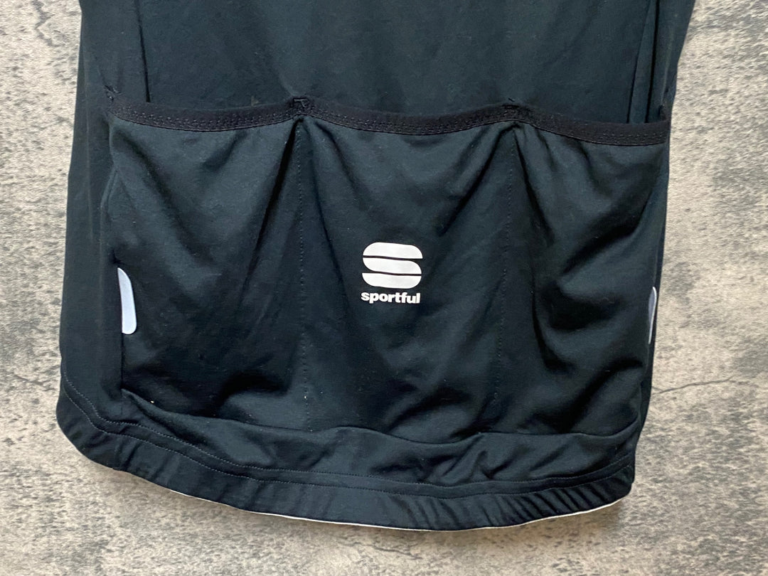 JN005 スポーツフル sportful 半袖 サイクルジャージ 黒 S