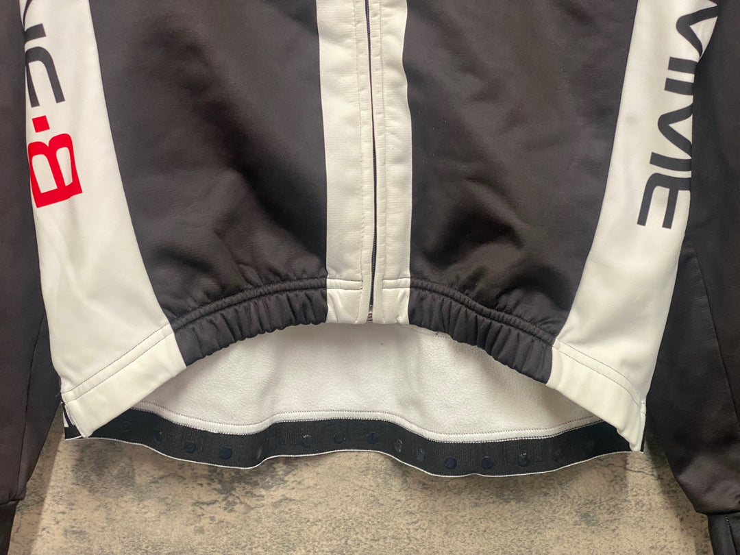 JW993 ビエンメ BEMME 長袖 サイクルジャージ 黒 M 裏起毛