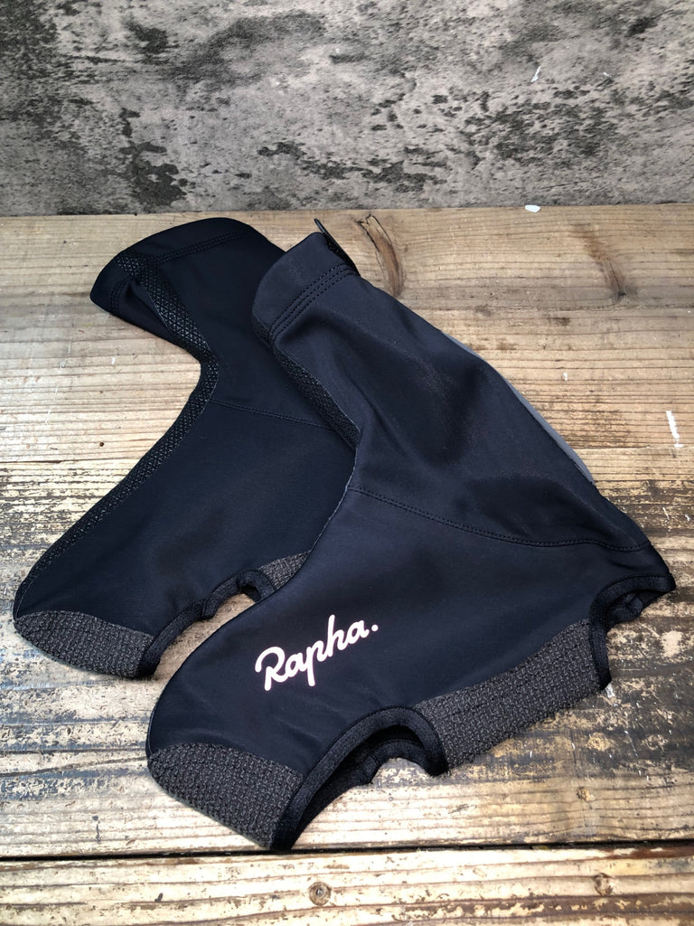 JN719 ラファ Rapha DEEP WINTER OVERSHOES シューズカバー 黒 M 裏