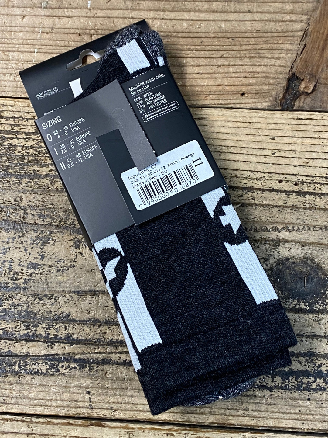 JQ166 アソス assos fugu Socks S7 サイクルソックス 黒 2