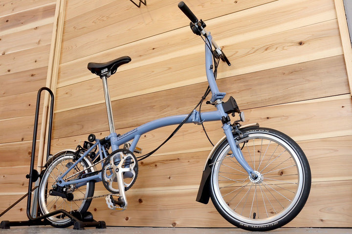 ブロンプトン BROMPTON S6L 2021 クラウドブルー 2×3S 折り畳み ミニベロ 小径車 16インチ 【千葉店】