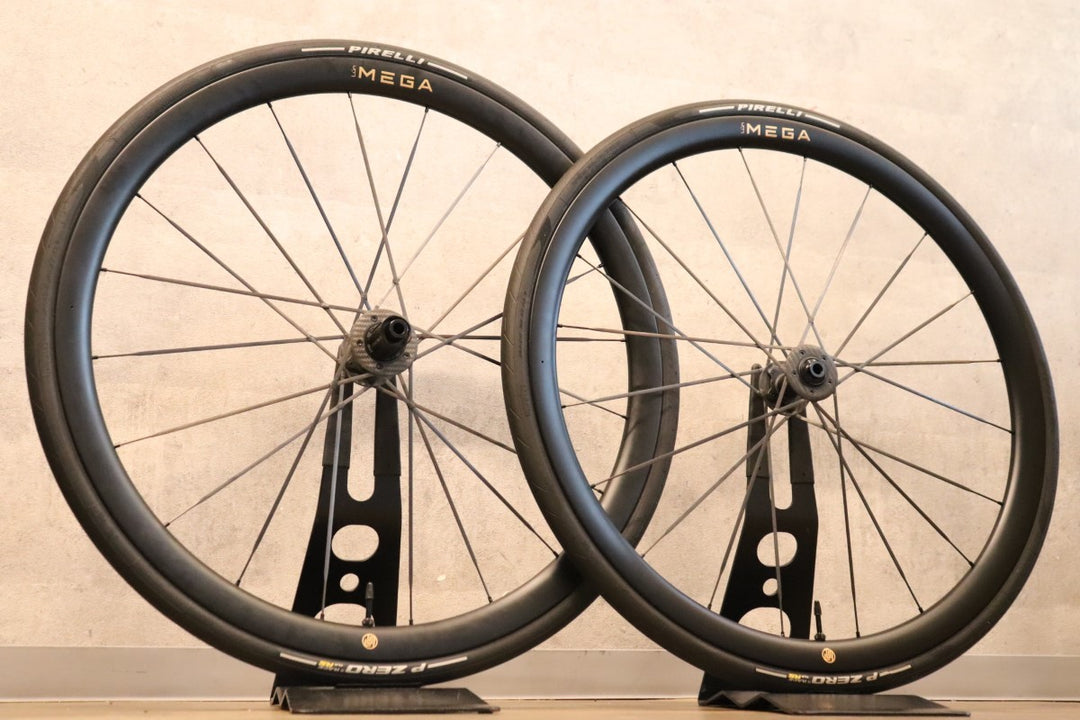 ルン LUN MEGA D33 カーボン チューブレスレディ シマノ 12/11S ホイールセット 【さいたま浦和店】
