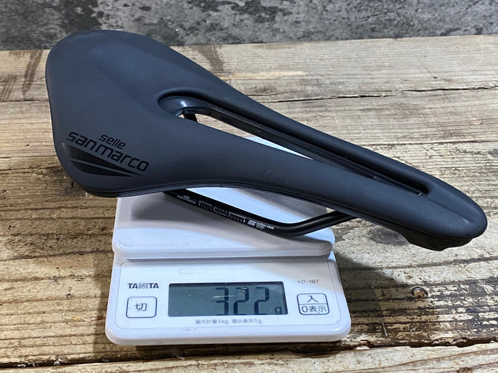 KC305 サンマルコ selle sanmarco Shortfit NARROW サドル 黒 S3 fec Alloyレール