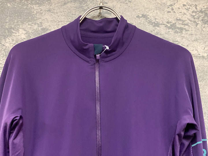 KH912 ラファ Rapha PRO TEAM LONG SLEEVE THERMAL JERSEY 長袖 サイクルジャージ パープル S