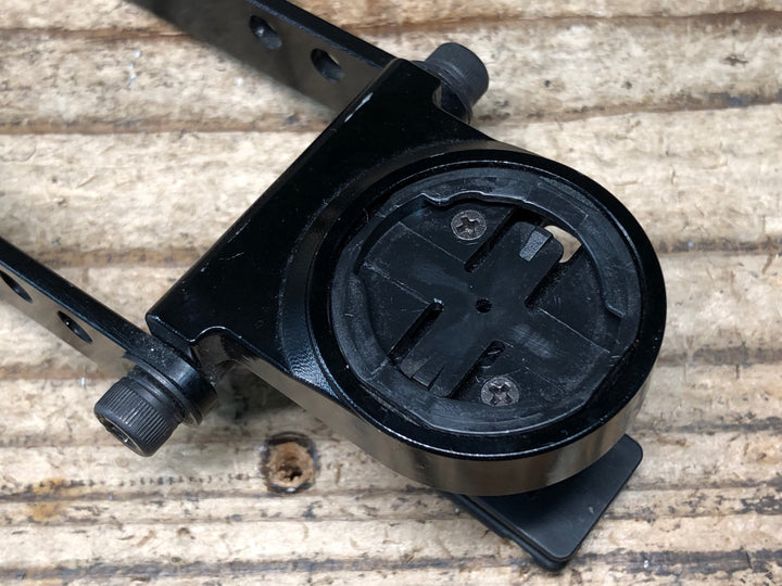 JN527 レックマウント REC-MOUNTS 両持ち サイコンマウント Φ31.8 ガーミン キャットアイ用ライトマウント付き