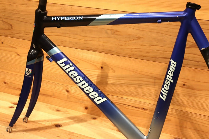 ライトスピード LITESPEED ハイペリオン HYPERION 2000年代初頭 アルミ チタン カーボンバック フレームセット 【千葉店】