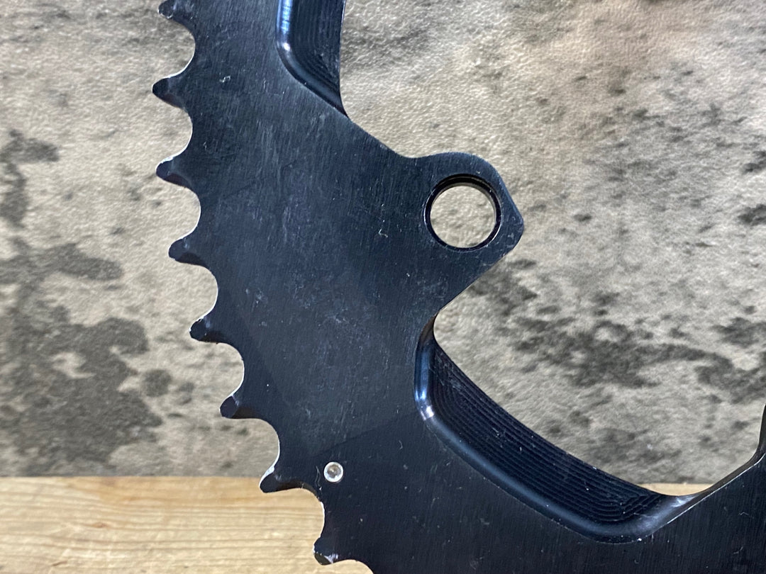 KE201 ローター ROTOR Q-RINGS オーバル チェーンリング BCD110 SH  7075 T6 CNC 50T ボルト付属
