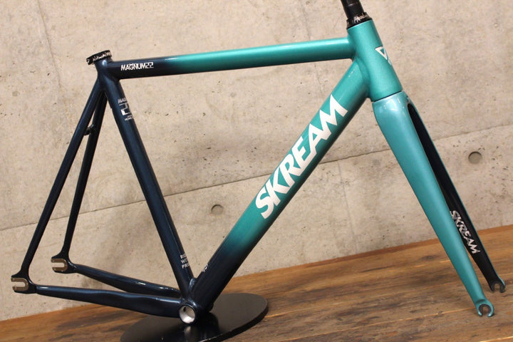 未使用 スクリームバイクス SKREAM BIKES マグナム MAGNUM22 2024年 Sサイズ アルミ ピストバイク フレームセット 【福岡店】