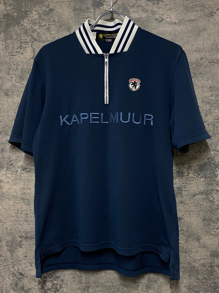 KI957 カペルミュール kapelmuur 半袖 サイクルジャージ 青 L