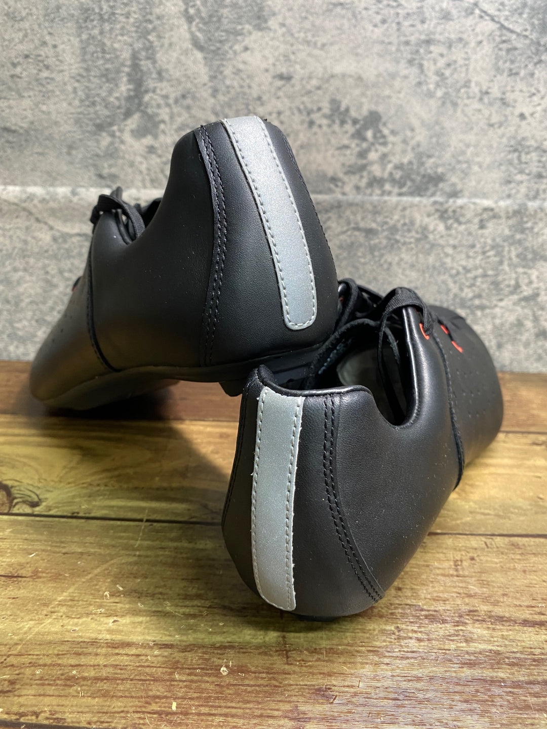 JE376 クオック QUOC NIGHT レザー ビンディングシューズ 黒 EU39.5 3穴