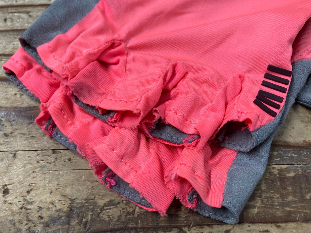 KP812 ラファ Rapha PRO TEAM MITTS 指切 グローブ ピンク L