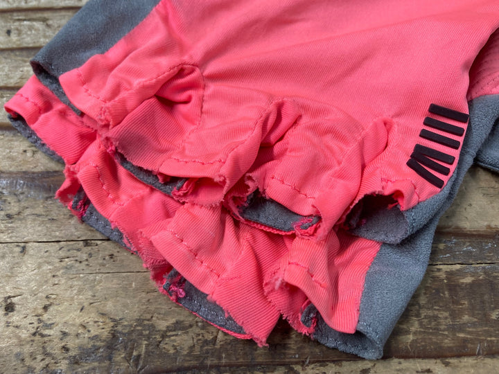 KP812 ラファ Rapha PRO TEAM MITTS 指切 グローブ ピンク L