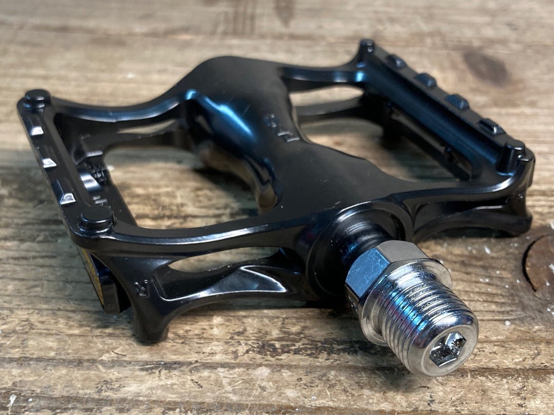 JI020 三ヶ島 MKS SEAHORSE フラットペダル 黒