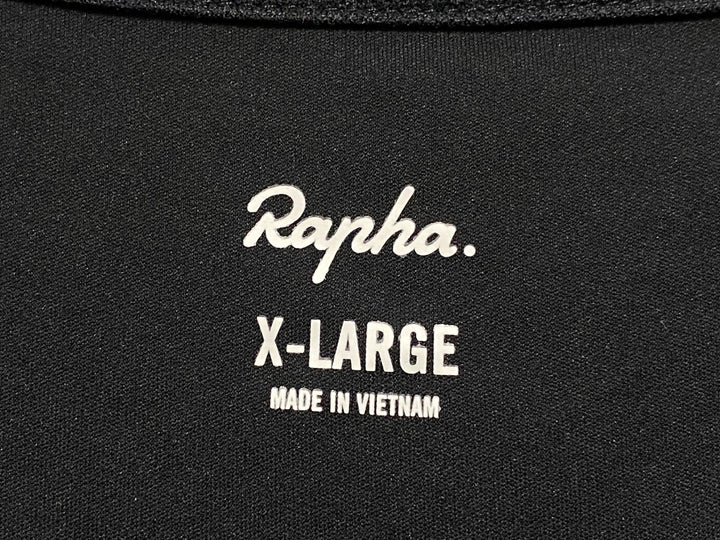 KC665 ラファ Rapha CORE JERSEY 半袖 サイクルジャージ 黒 XL