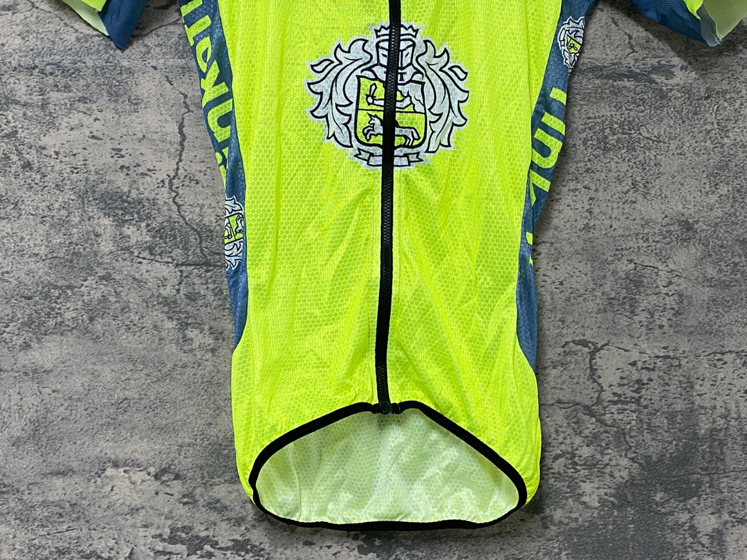 KJ848 スポーツフル sportful ULTRA LIGHT JERSEY 半袖 サイクルジャージ 黄 L TINKOFF