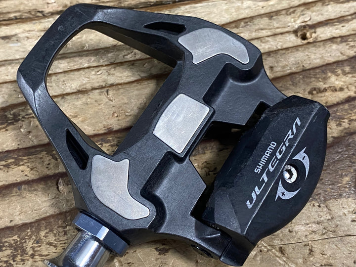 JZ368 シマノ SHIMANO アルテグラ ULTEGRA PD-R8000 ビンディングペダル SPD-SL 黄クリート付