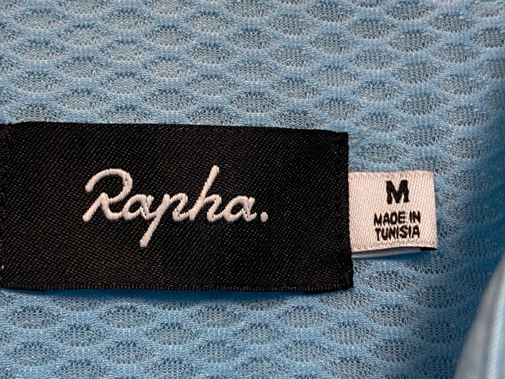 KD500 ラファ Rapha POPLIN SHIRT 長袖 シャツ 水色 M