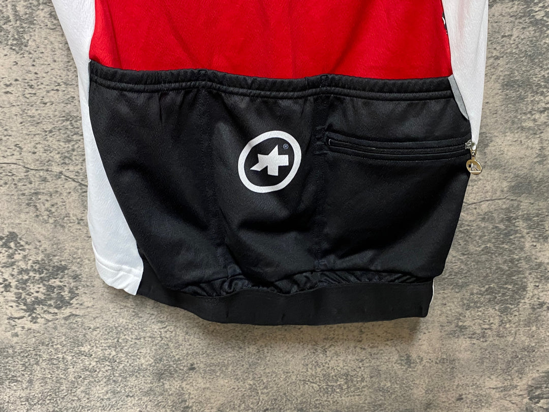 JP797 アソス ASSOS 半袖 サイクルジャージ SWISSカラー Mサイズ