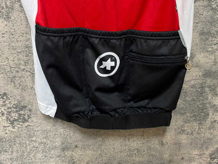 JP797 アソス ASSOS 半袖 サイクルジャージ SWISSカラー Mサイズ