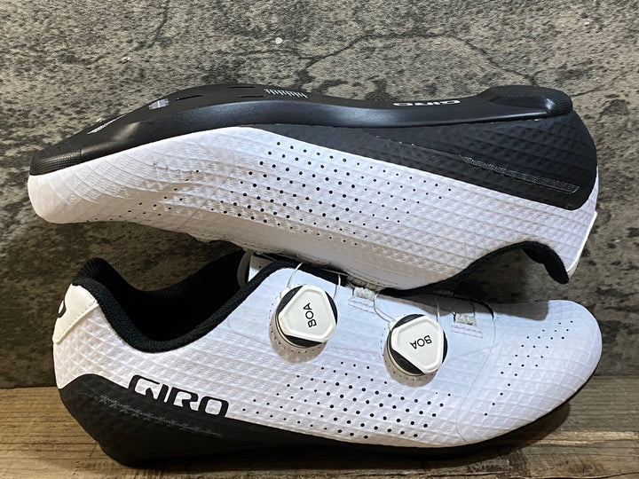 KD176 ジロ GIRO REGIME ビンディングシューズ 白 EU43.5 SPD-SL