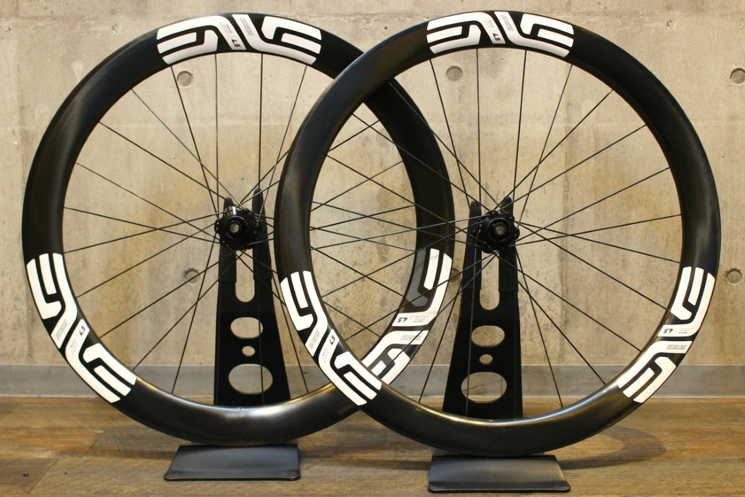 エンヴィ ENVE SES4.5 NEW カーボン チューブレス ディスク ホイールセット シマノ12S/11S 鬼ベアリング 【名古屋店】