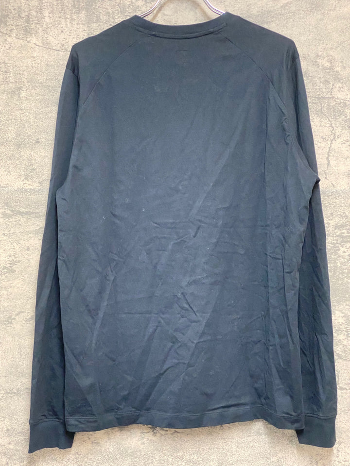 KA617 ラファ Rapha MEN'S LONG SLEEVE COTTON T-SHIRT 長袖 Tシャツ 黒 M