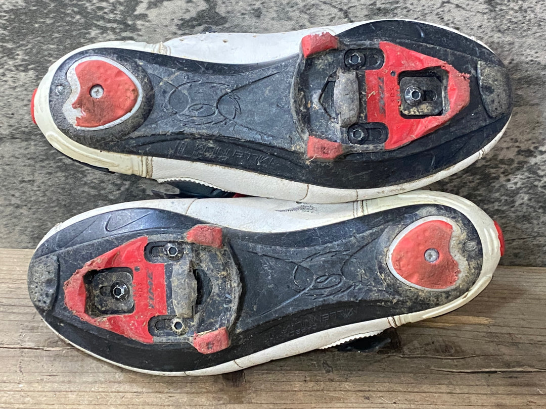 KA780 シディ SIDI GENIUS 5 PRO MEGA ビンディングシューズ 白 EU41 SPD-SL