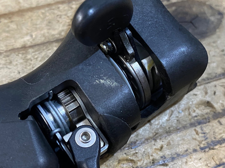 JK965 カンパニョーロ Campagnolo ケンタウル CANTAUR エルゴパワー カーボン 左右セット 2x10S ※固定バンド、ブラケットフード欠品