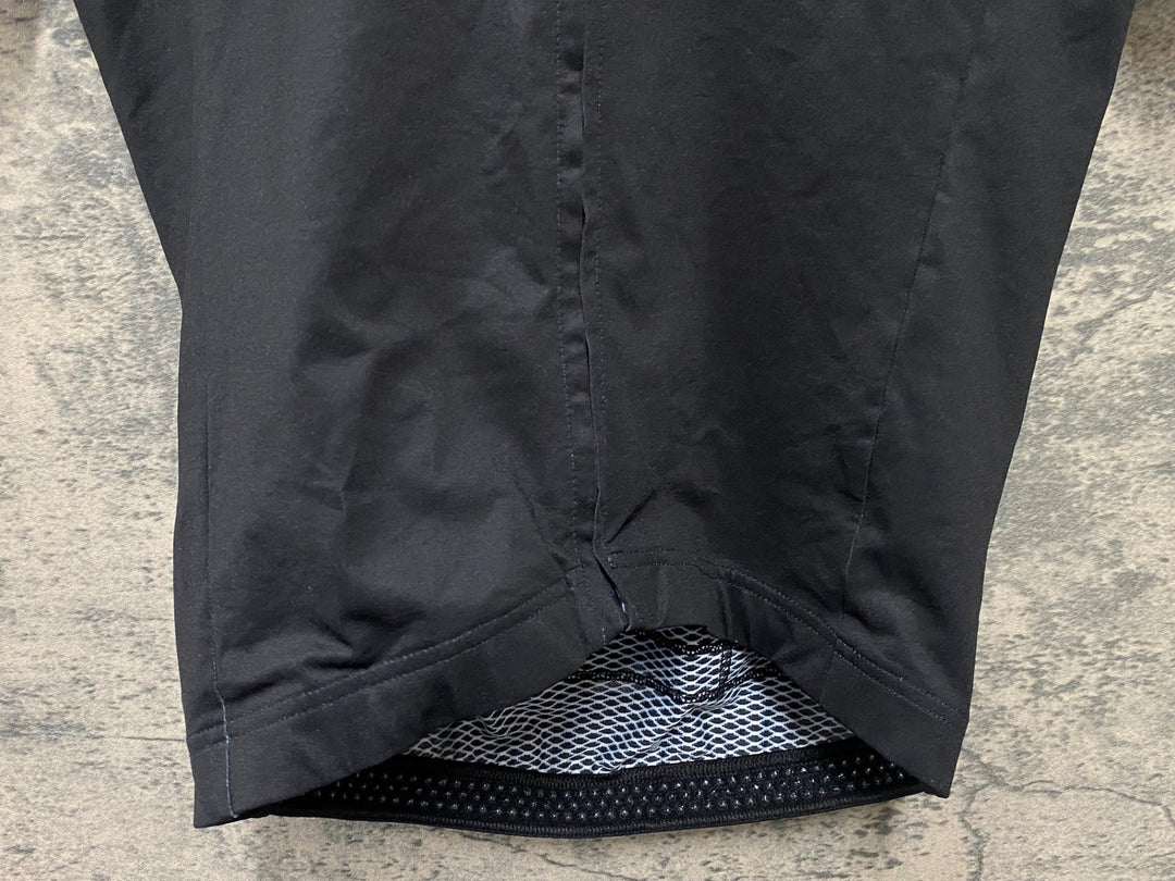 KD479 ラファ Rapha CLUBHOUSE MERCH MIDWEIGHT JERSEY 半袖 サイクルジャージ 黒 ネイビー S ※タグカット