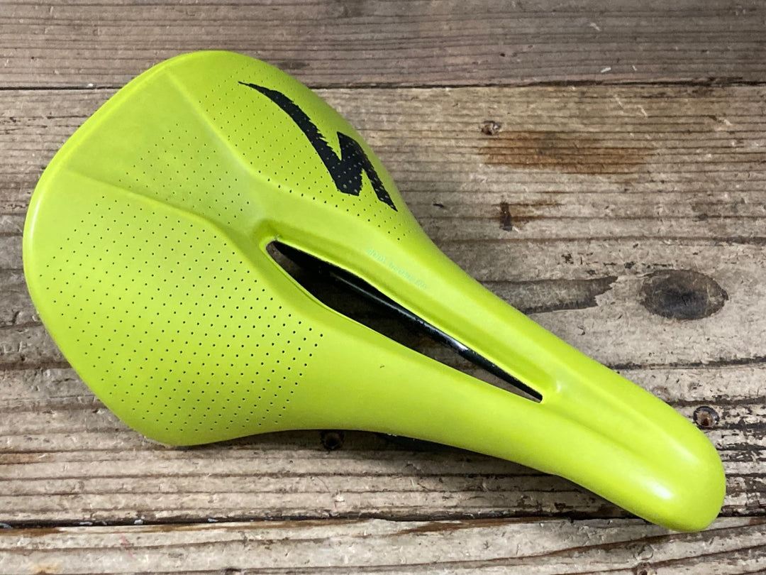 KI326 スペシャライズド SPECIALIZED POWER ARC EXPERT サドル 黄色 143mm Hollow Ti