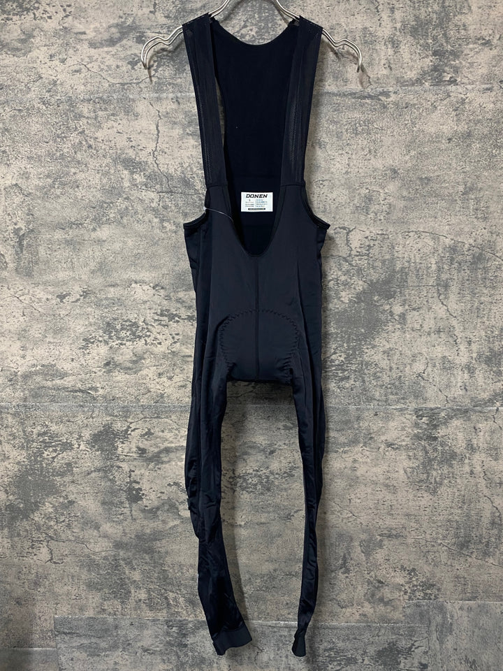 JY885 ドネン Donen ビブタイツ 黒 S 裏起毛