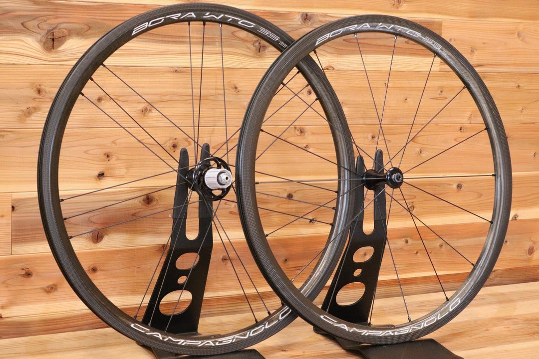 カンパニョーロ CAMPAGNOLO ボーラ BORA WTO 33 RIM AC3 シマノ 11S/12S 19C カーボン チューブレス ホイールセット 【広島店】