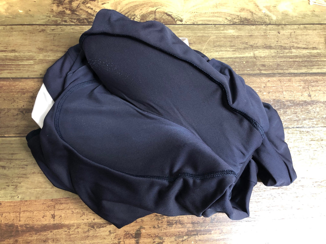 KK255 ラファ Rapha ビブタイツ 濃紺 M 裏起毛 ※タグカット