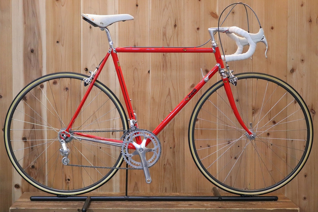 チネリ CINELLI SUPERCORSA COLUMBUS SLX 1990年頃 55サイズ カンパニョーロ コルサレコード MIX 7 –  BICI AMORE ONLINE STORE