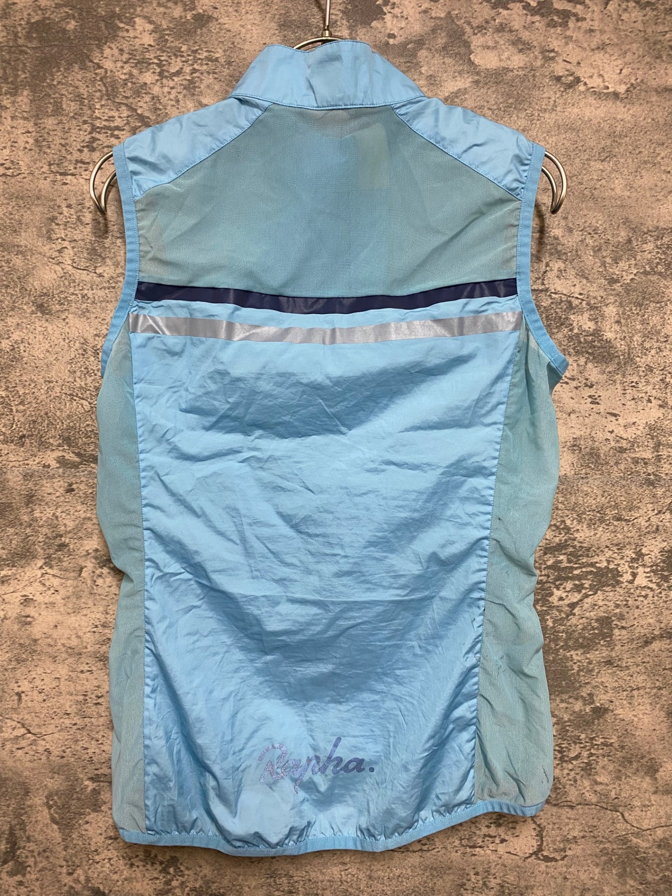 JM660 ラファ Rapha WOMEN'S RAPHA GILET サイクルベスト ジレ 水色 XS