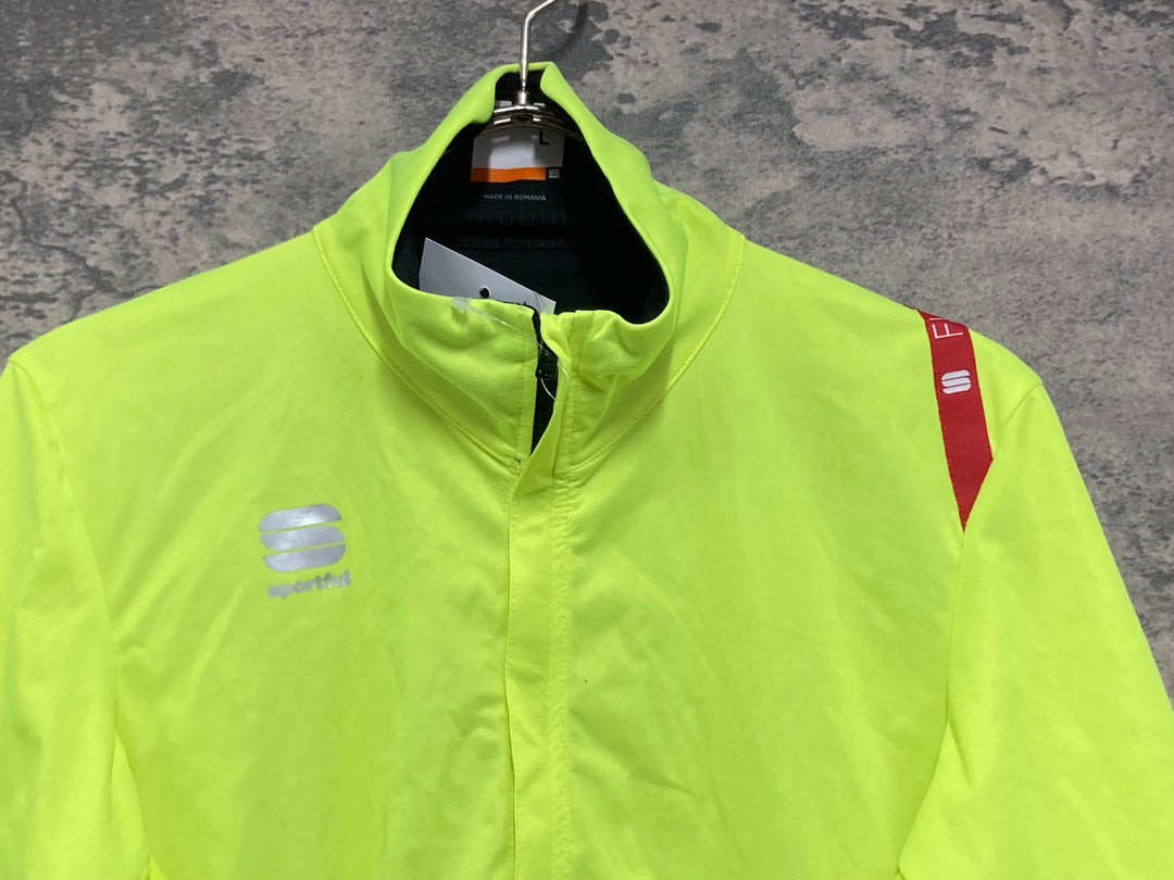 KJ823 スポーツフル sportful 半袖 サイクルジャージ 黃 黒 L