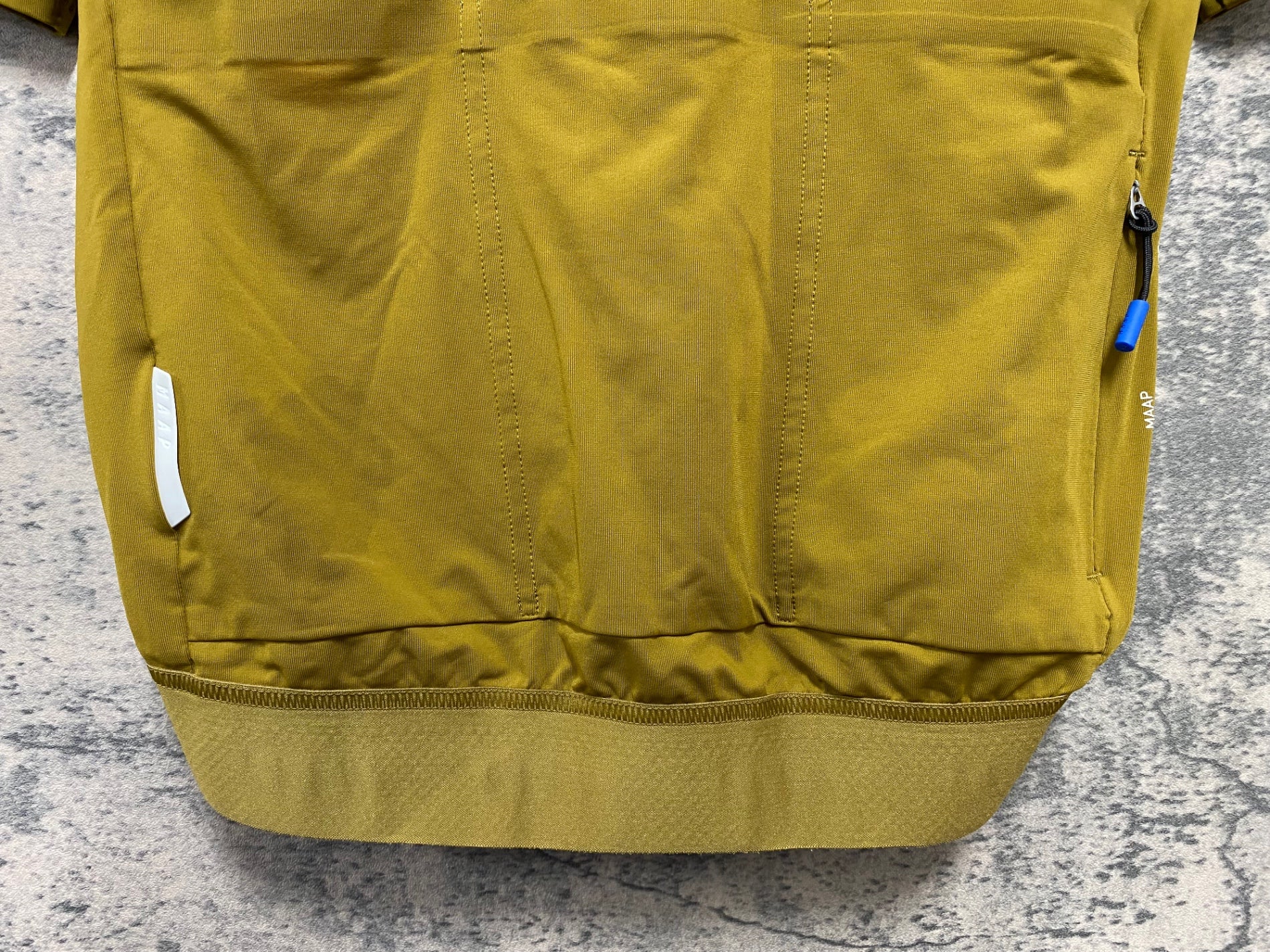 KD535 マープ MAAP TRAINING JERSEY 半袖 サイクルジャージ 黄土 S