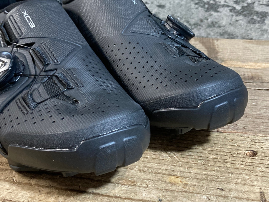 KB192 シマノ SHIMANO XC3 SH-XC300M L01 S ビンディングシューズ 2穴 BOA 黒 EU38